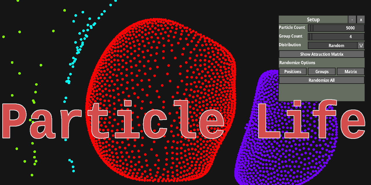 GitHub - KaneMcGrath/Particle-Life-CS: Particle Life simulation with ...