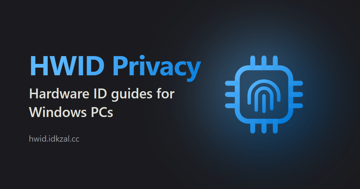 HWID-Privacy