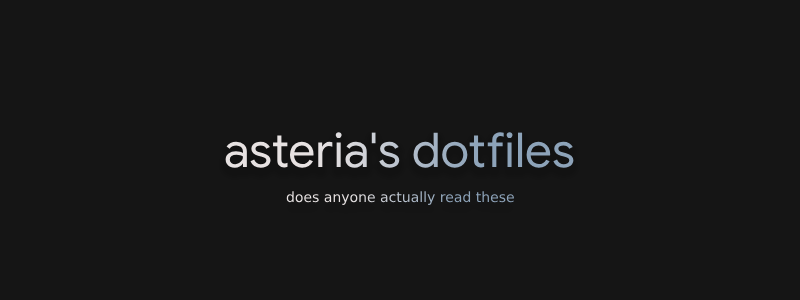 dotfiles