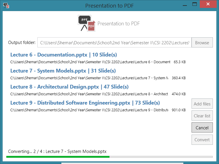 GitHub shemarlindie/presentationtopdf A simple ppt / pptx to PDF