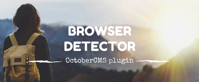 octobercms-browser-detector-plugin