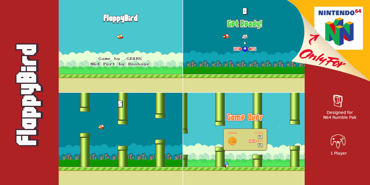 Flappy Bird v1.3 for Android (com.dotgears.flappybird) : dotGEARS : Free  Download, Borrow, and Streaming : Internet Archive