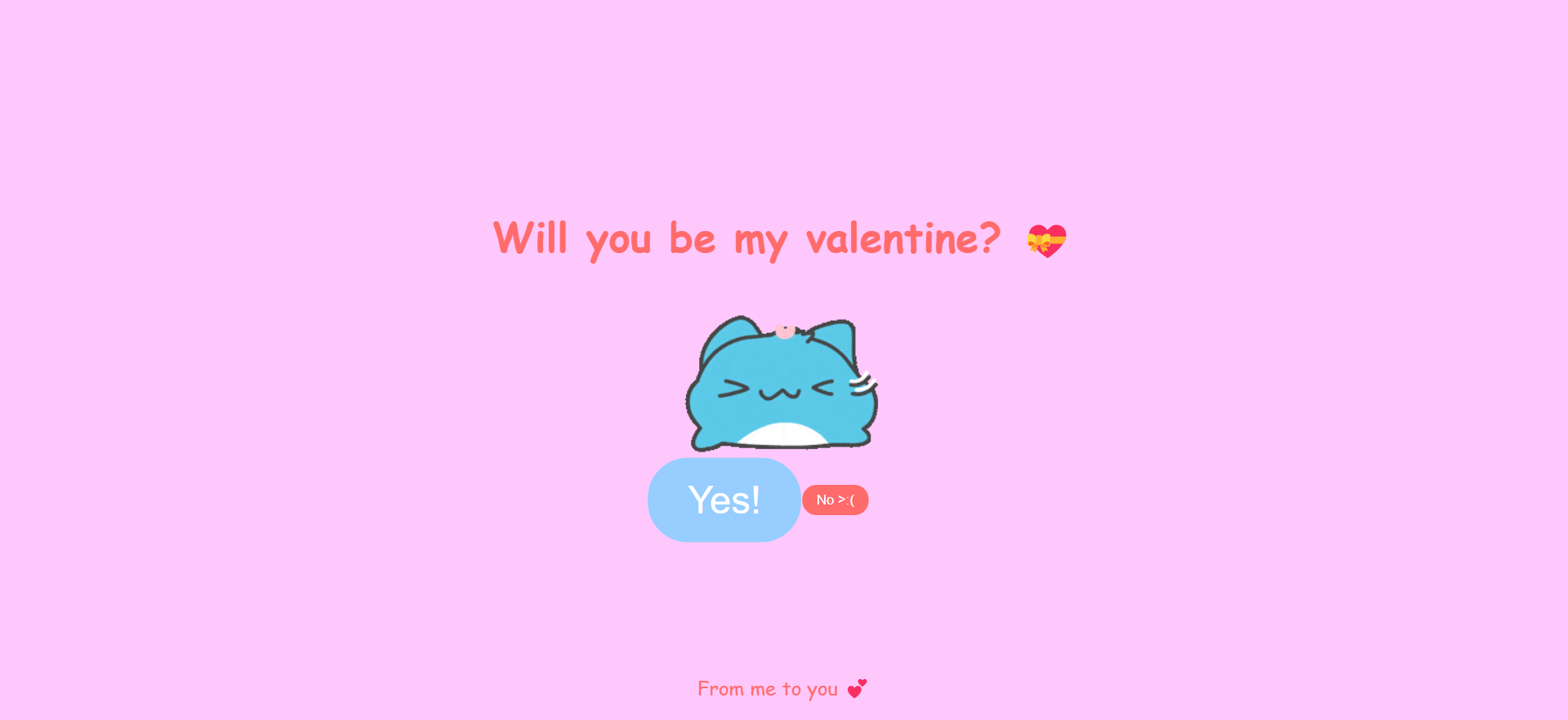 github valentines day website design will you be my valentine