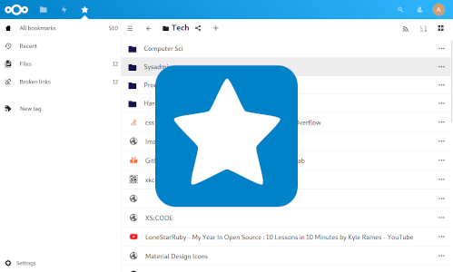 nextcloud/bookmarks