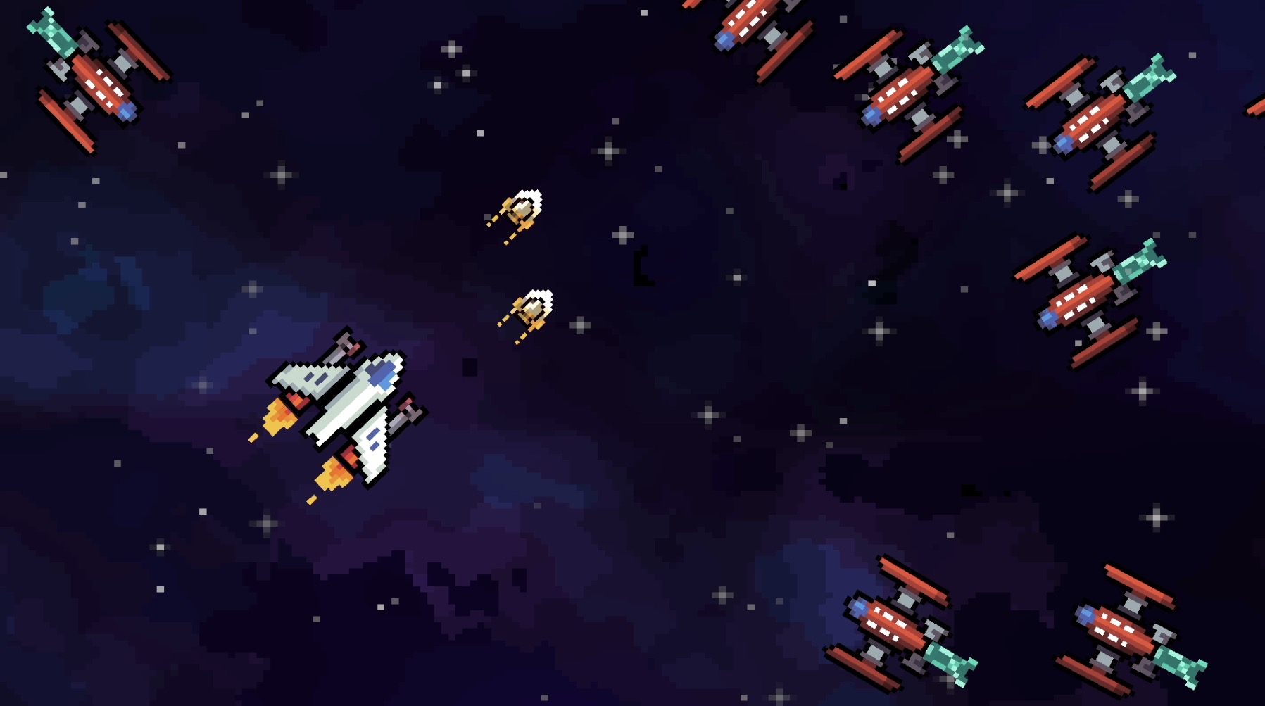 GitHub - Pedro-Beirao/Void-Pursuit: 2D spaceship shooting game made in ...