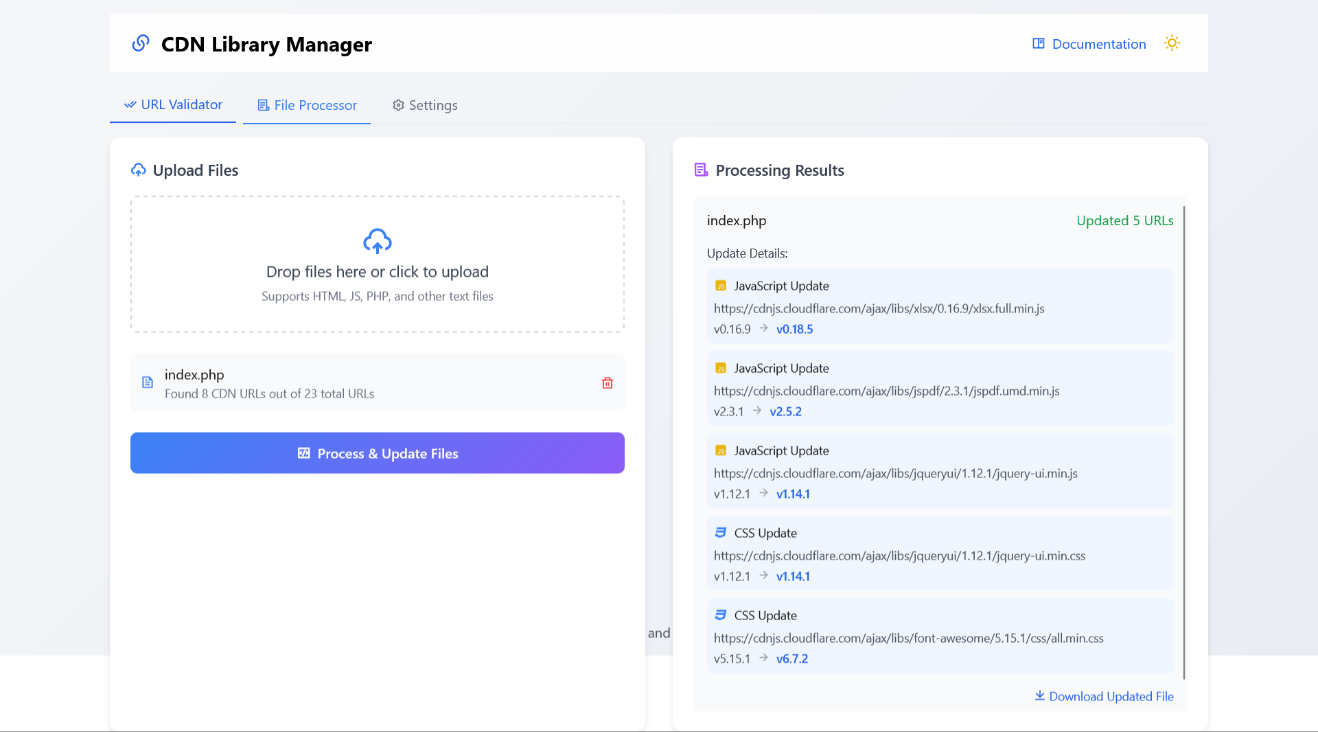 CDN_Libraries_Checker