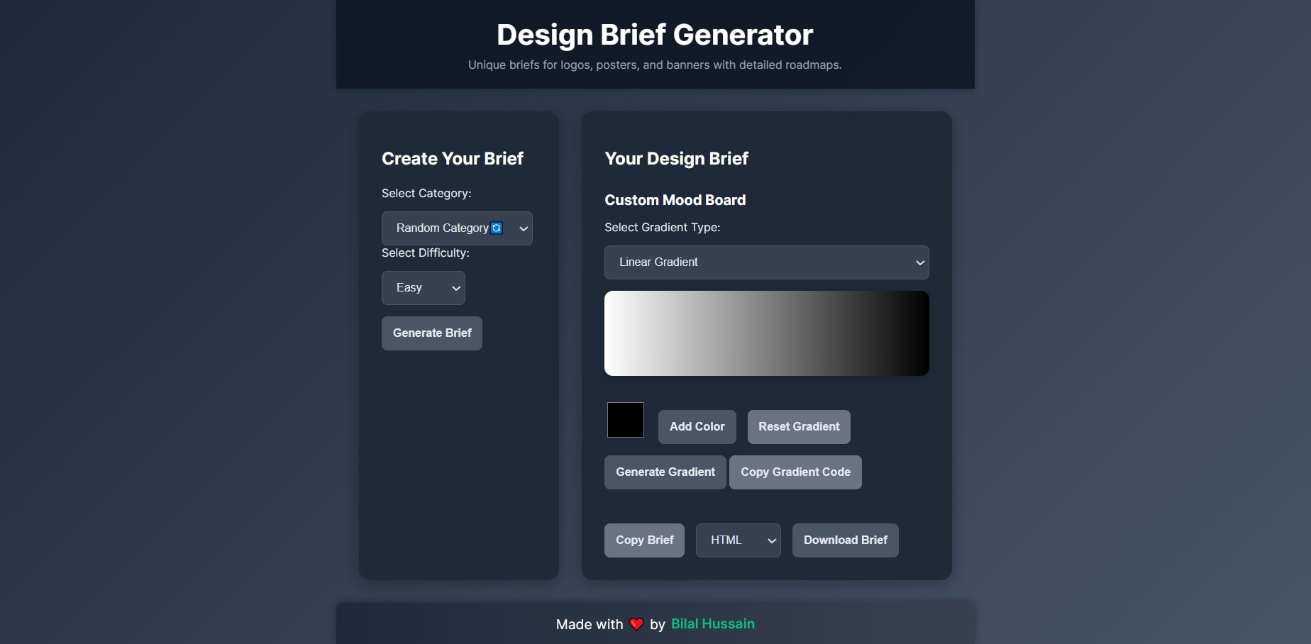 GitHub - graphicshop786/design-brief-generator: Generate custom design ...