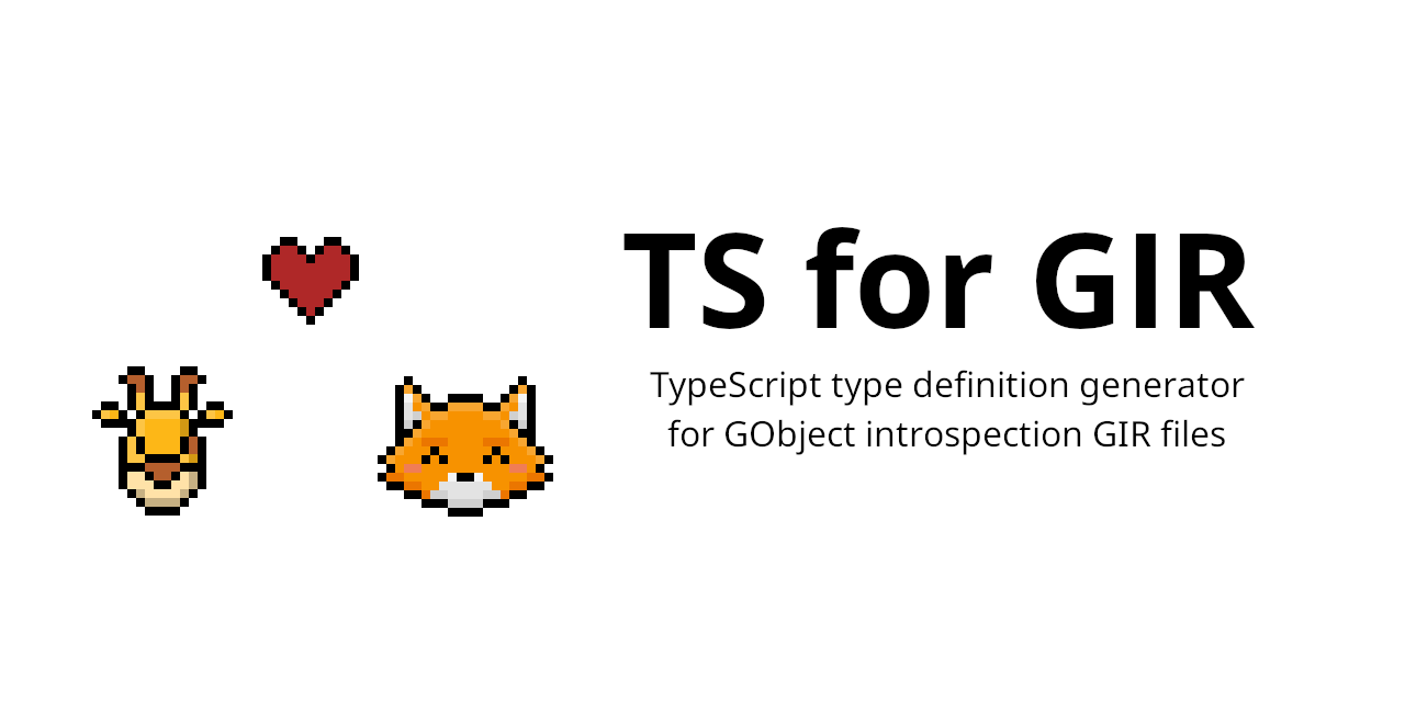 gjsify/ts-for-gir