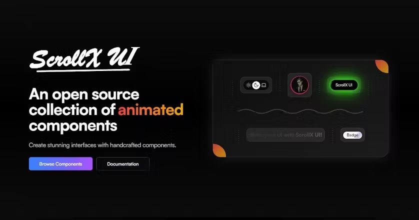 ScrollX-UI