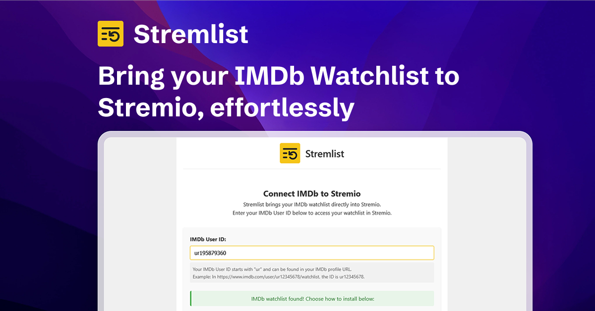 GitHub - leo-mathurin/stremlist · GitHub