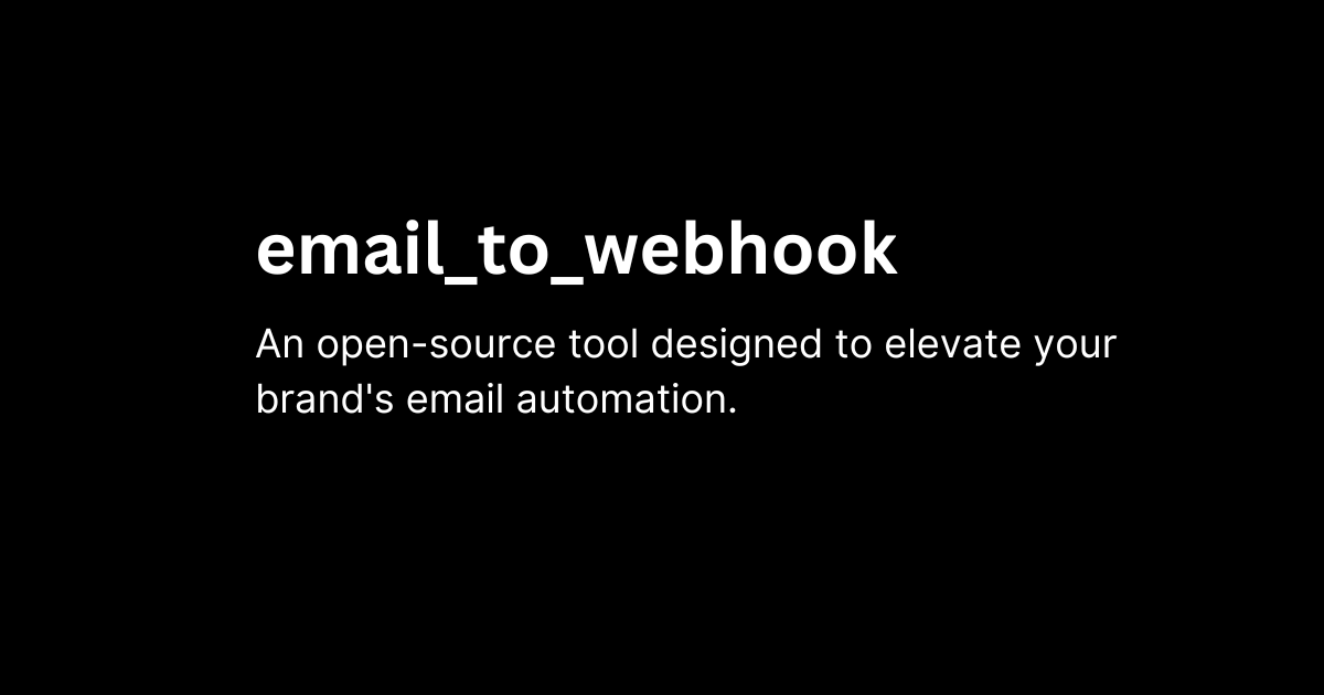 email_to_webhook