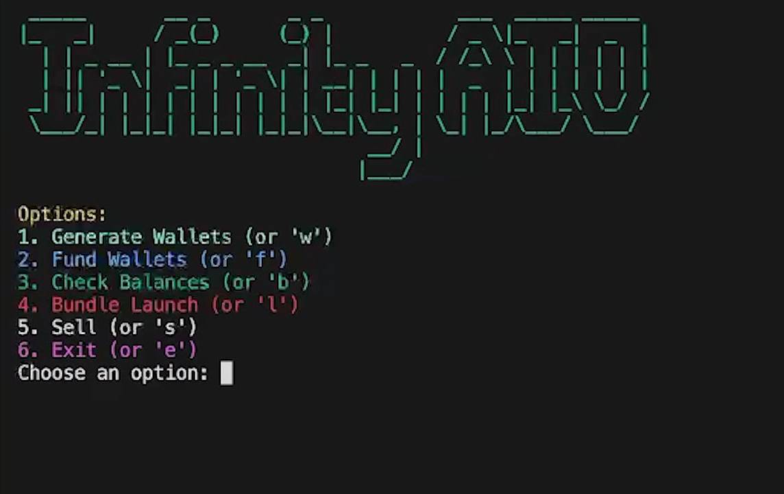 InfinityAIO-Solana-PumpFun-Tool-Unlocked