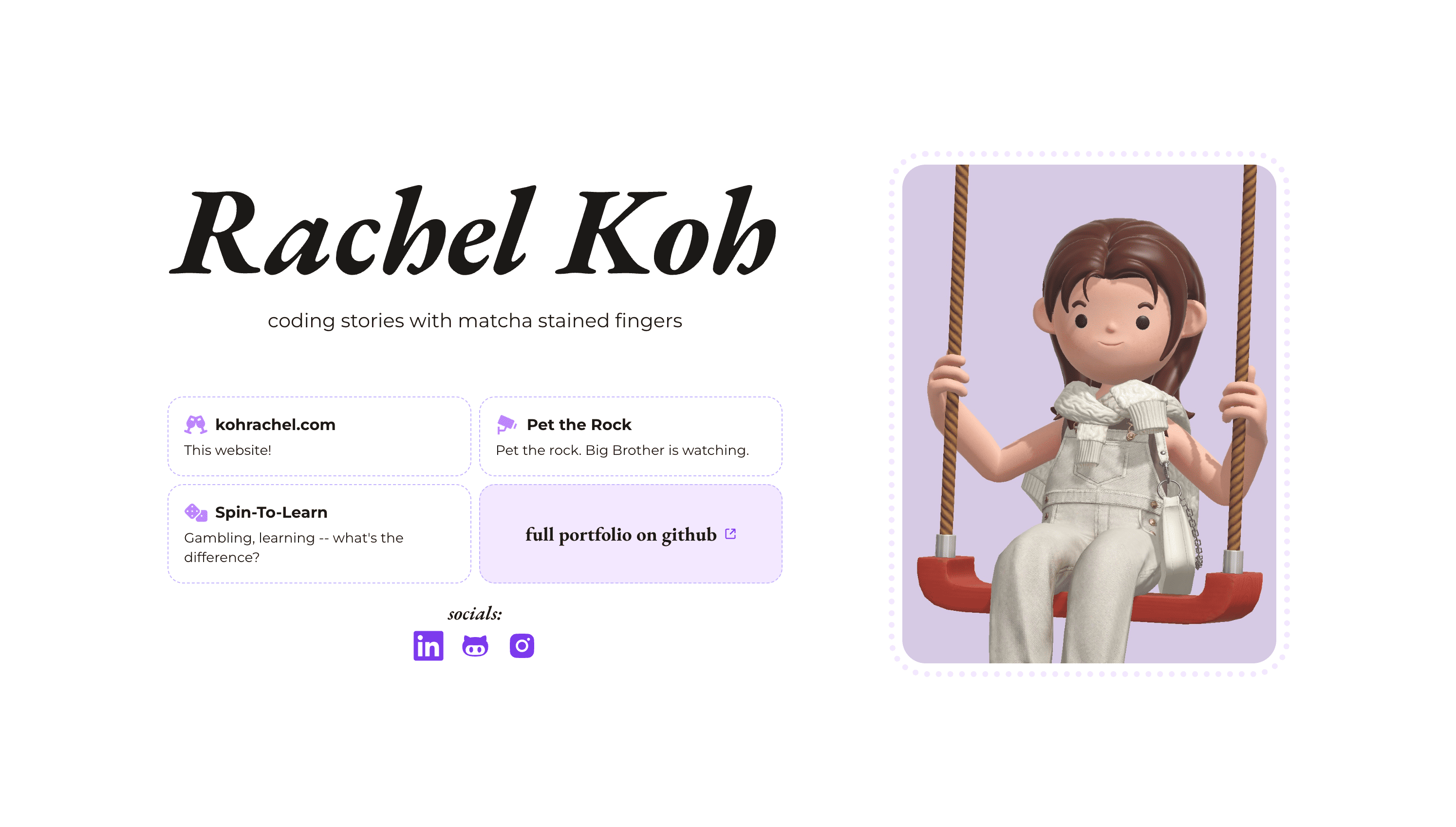 GitHub - kohrachel/kohrachel.com: My corner of the Internet