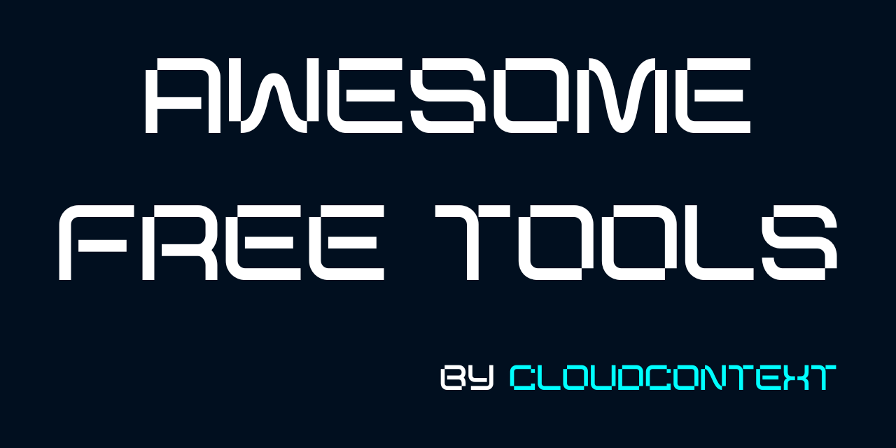 awesome-free-tools