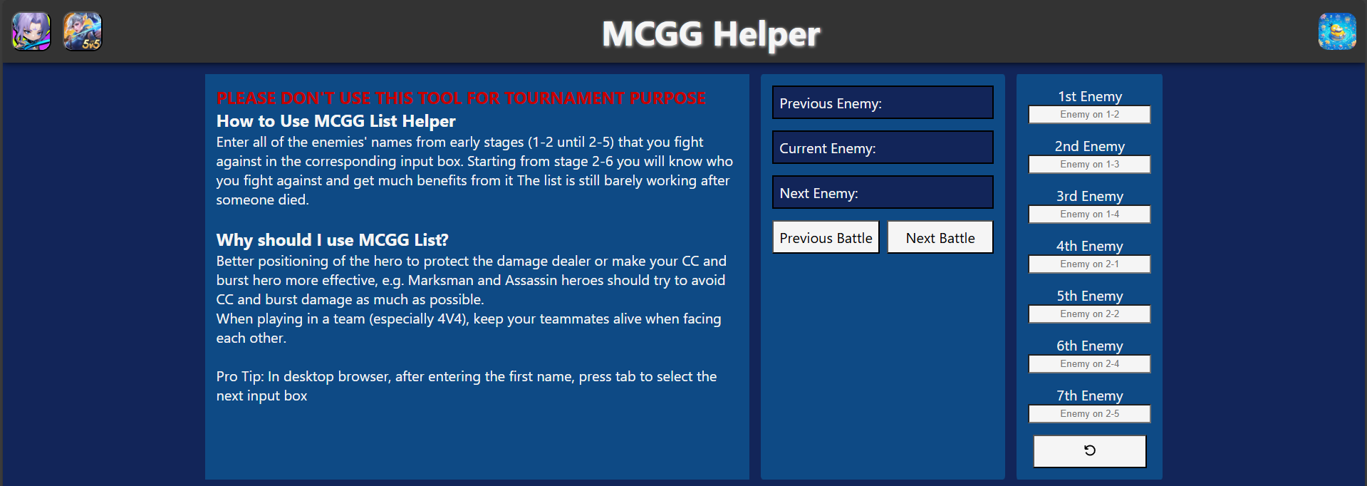 GitHub - jerichojordan/mlbb-mcgg-helper: Private website project for ...