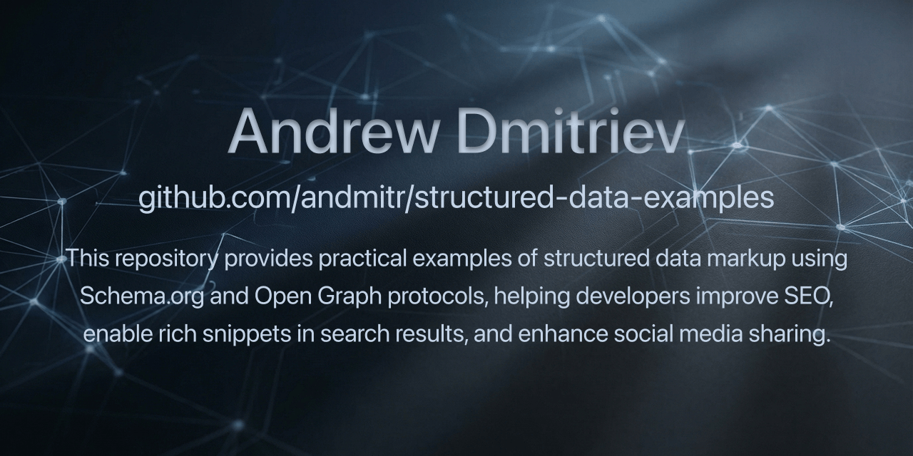 structured-data-examples