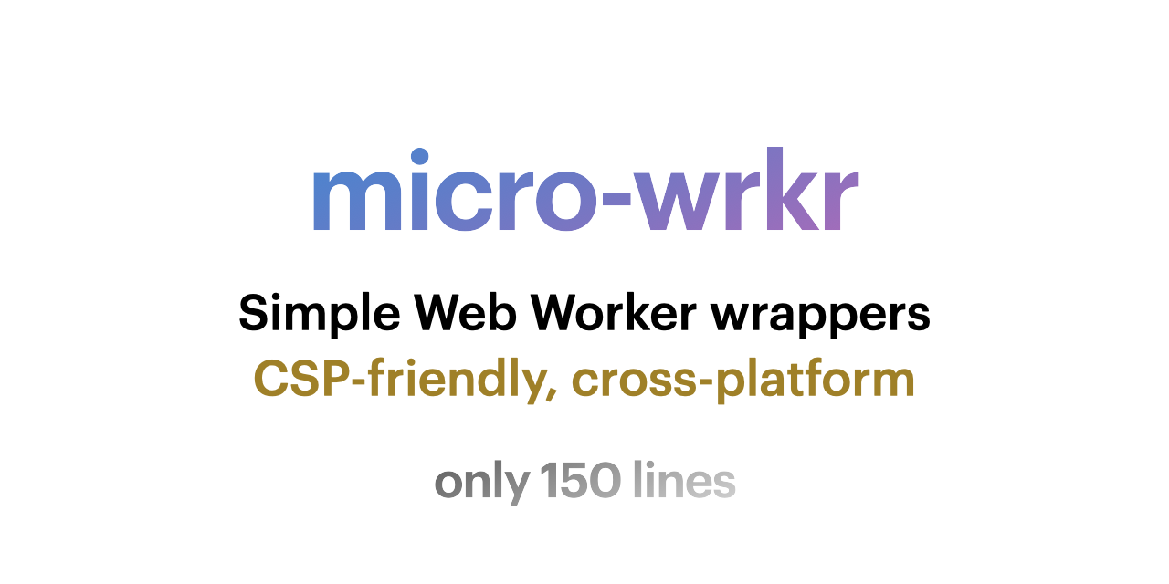 micro-wrkr