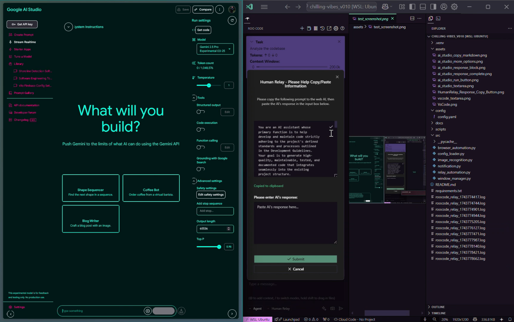 GitHub - AlexandrosLiaskos/Chilling-Vibes: Automation of Roo-Code's ...