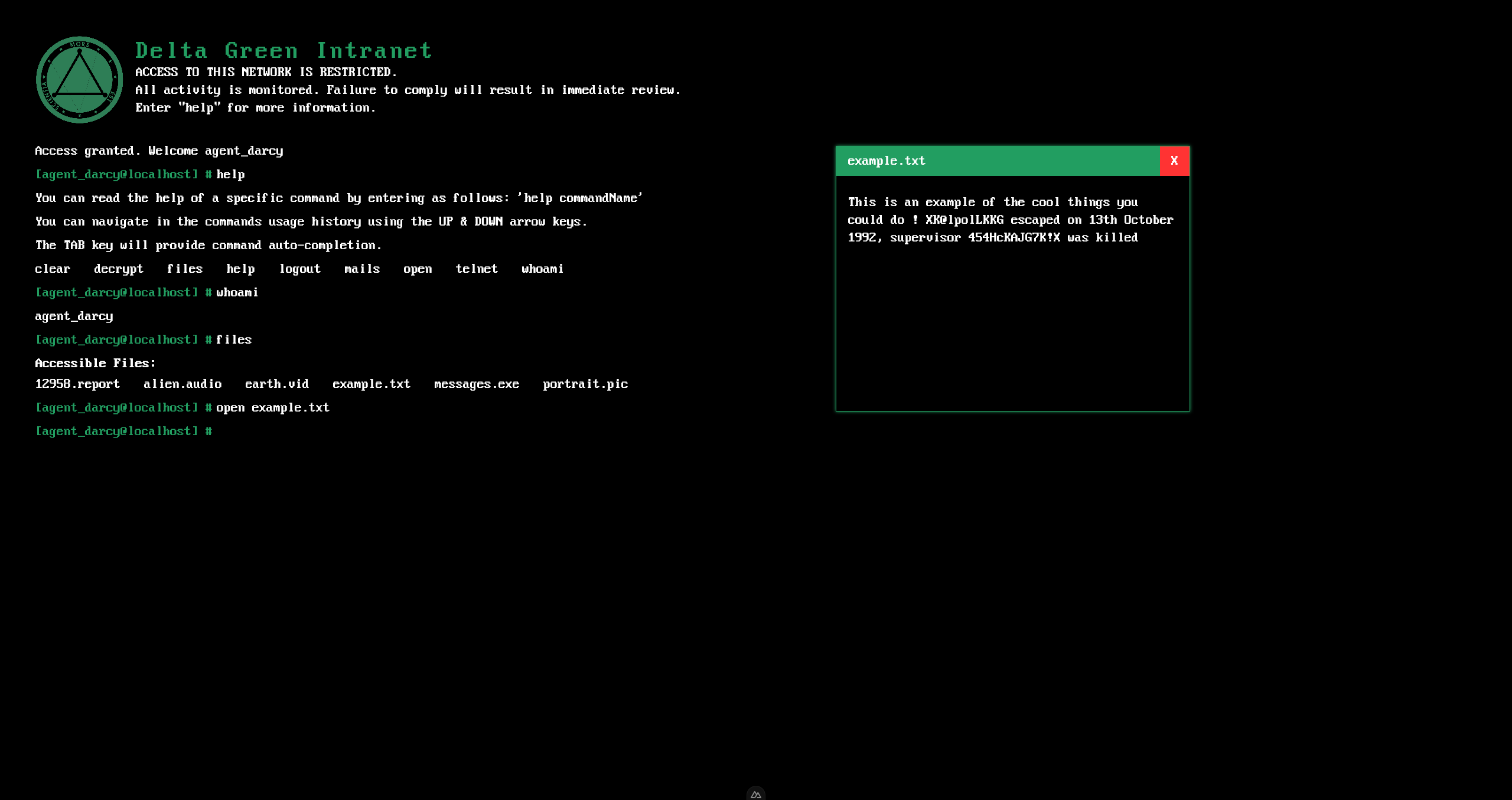 GitHub - Xanthousset/command-interface: TTRPG Command Line Interface