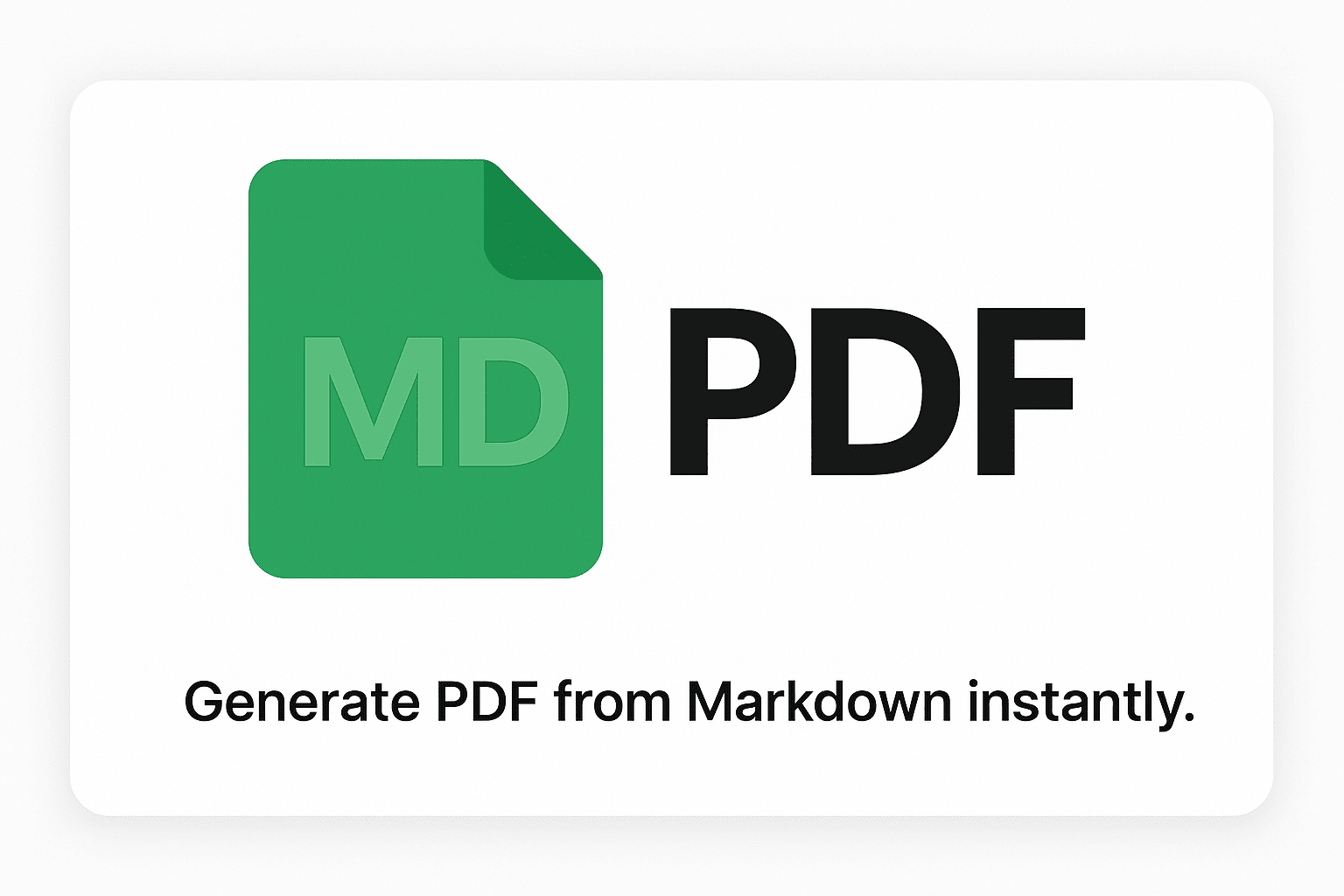 FreeMD2PDF
