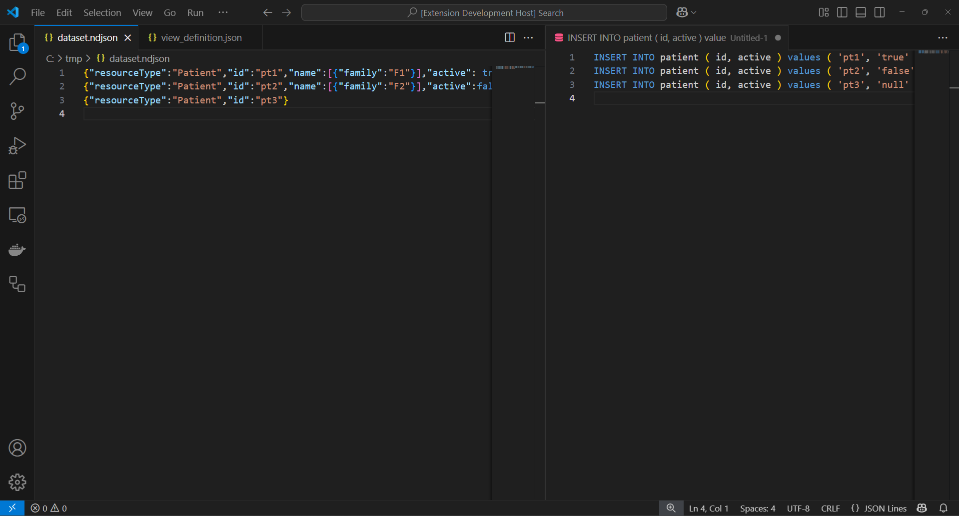 sql-on-fhir-toolkit-vscode