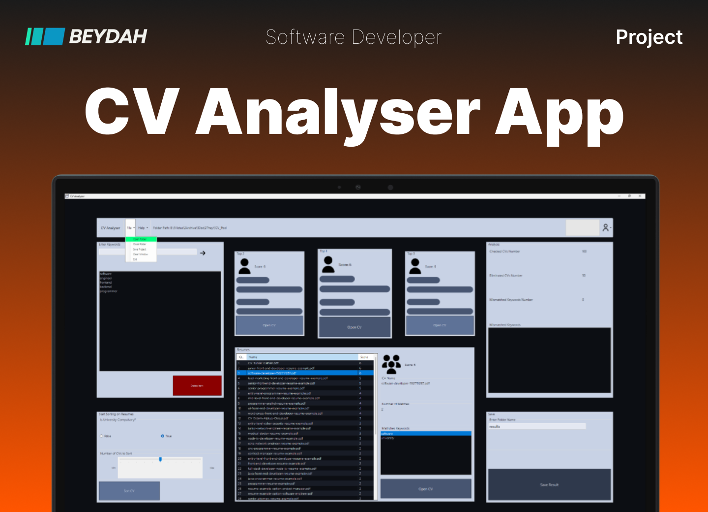 CV-Analyser