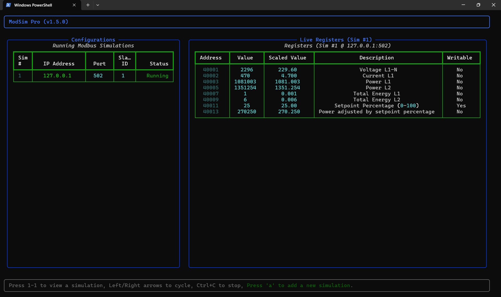GitHub - Ahmed-Insolar/modsim-pro: ModSim Pro: A Modbus TCP simulator ...