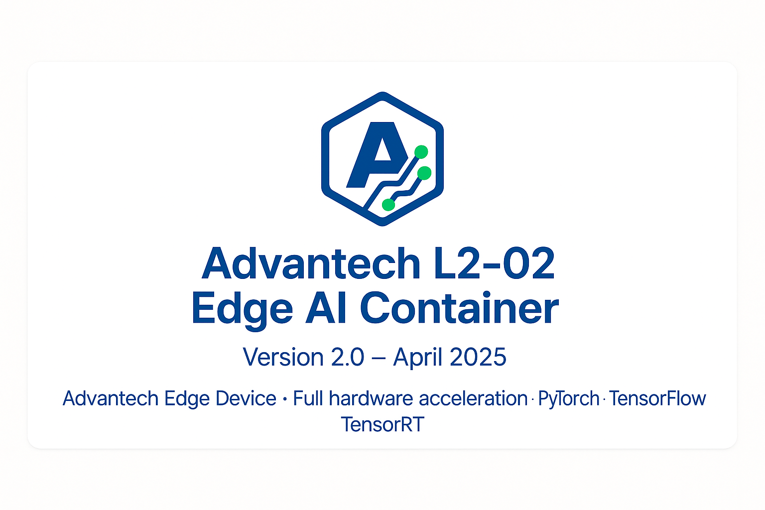 Advantech-L2-02-AI-Development-Container/build.sh at main · Advantech ...