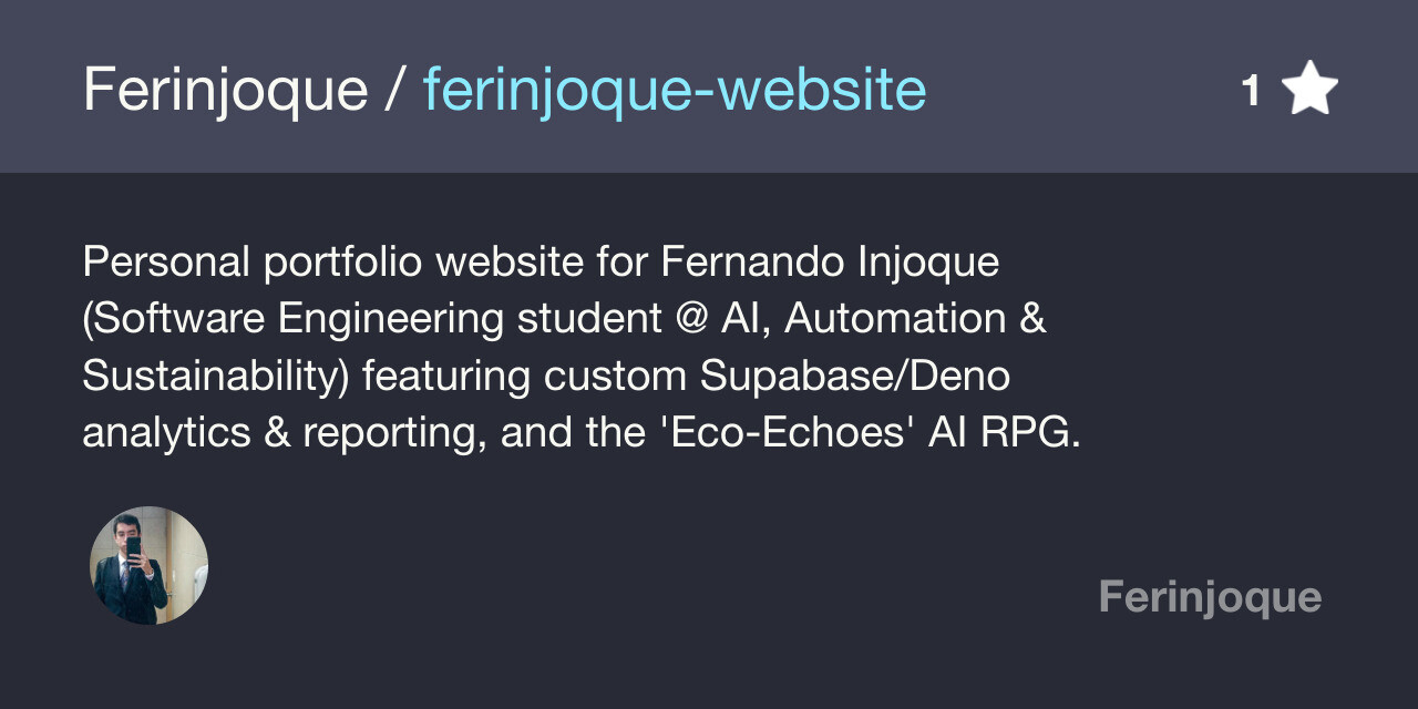 ferinjoque-website