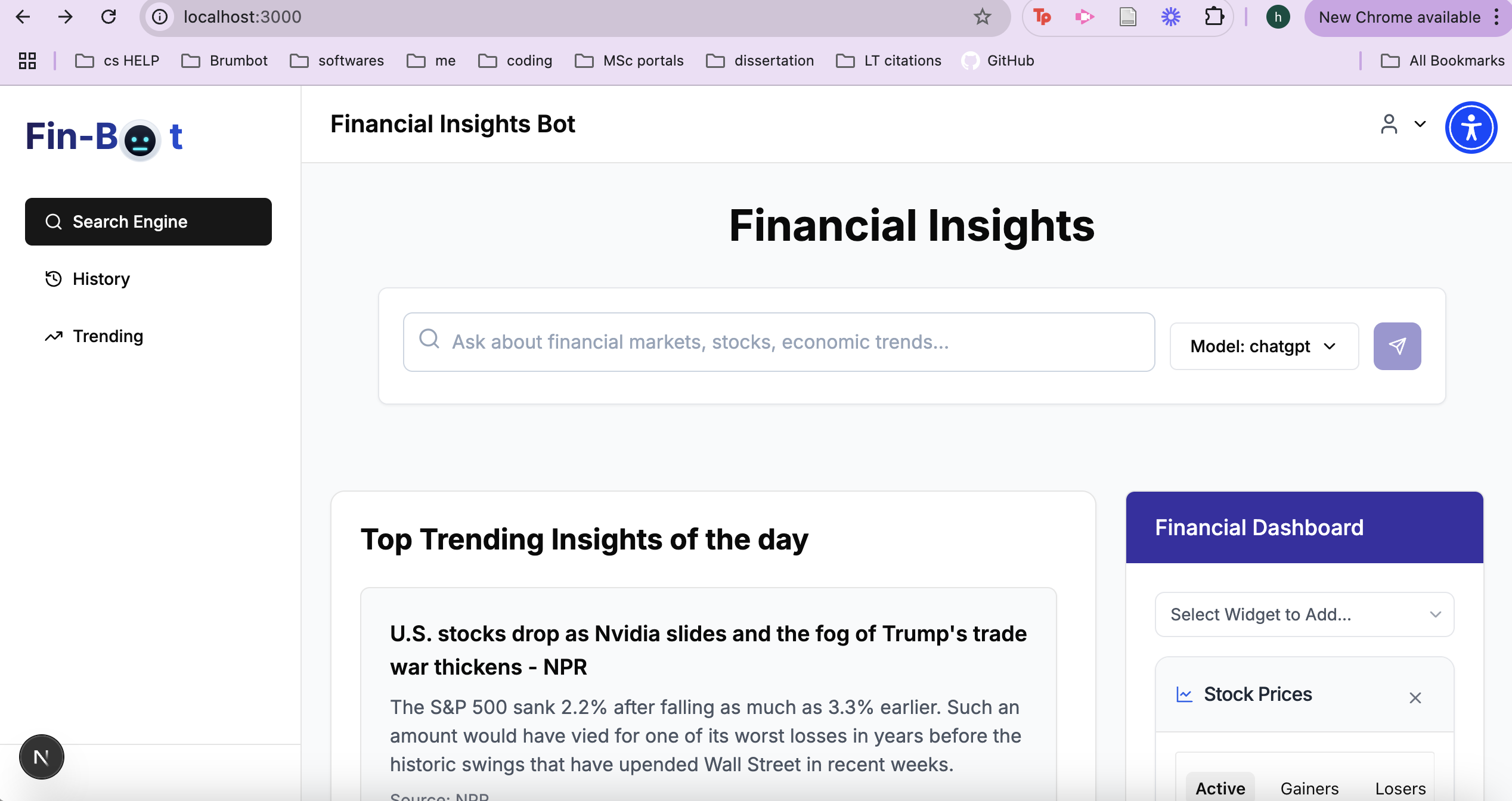 GitHub - hebarasmy/FinBot: FinBot is an AI-powered platform delivering ...