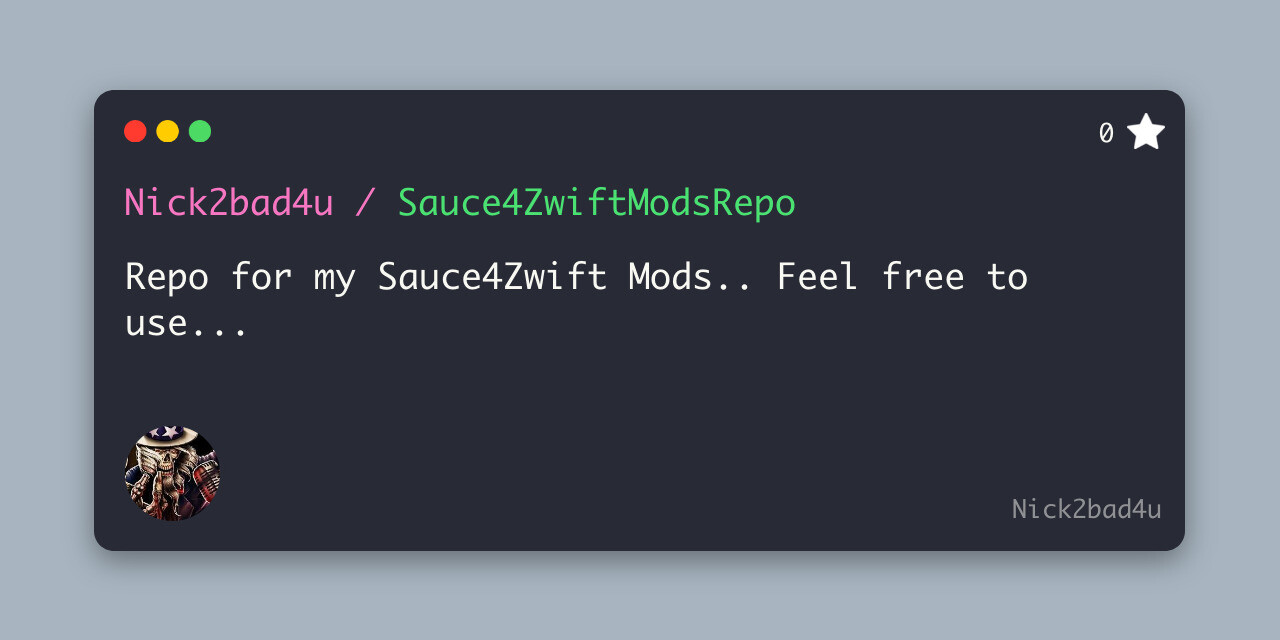 Sauce4ZwiftModsRepo