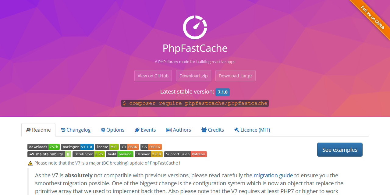  phpfastcache