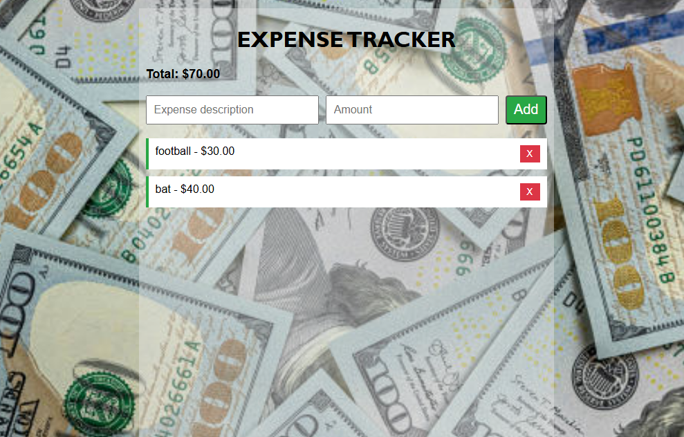 GitHub - fahadnavaid-10/Expense-Tracker: A simple expense tracker ...