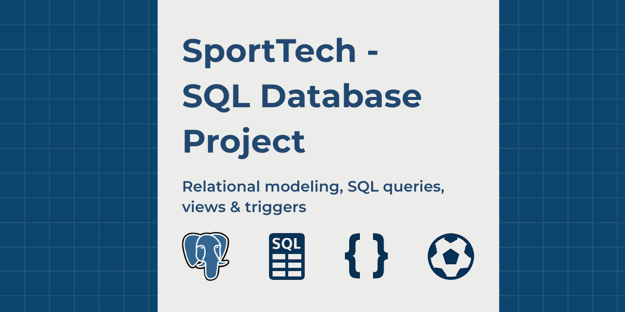 SportTech-Database-Project