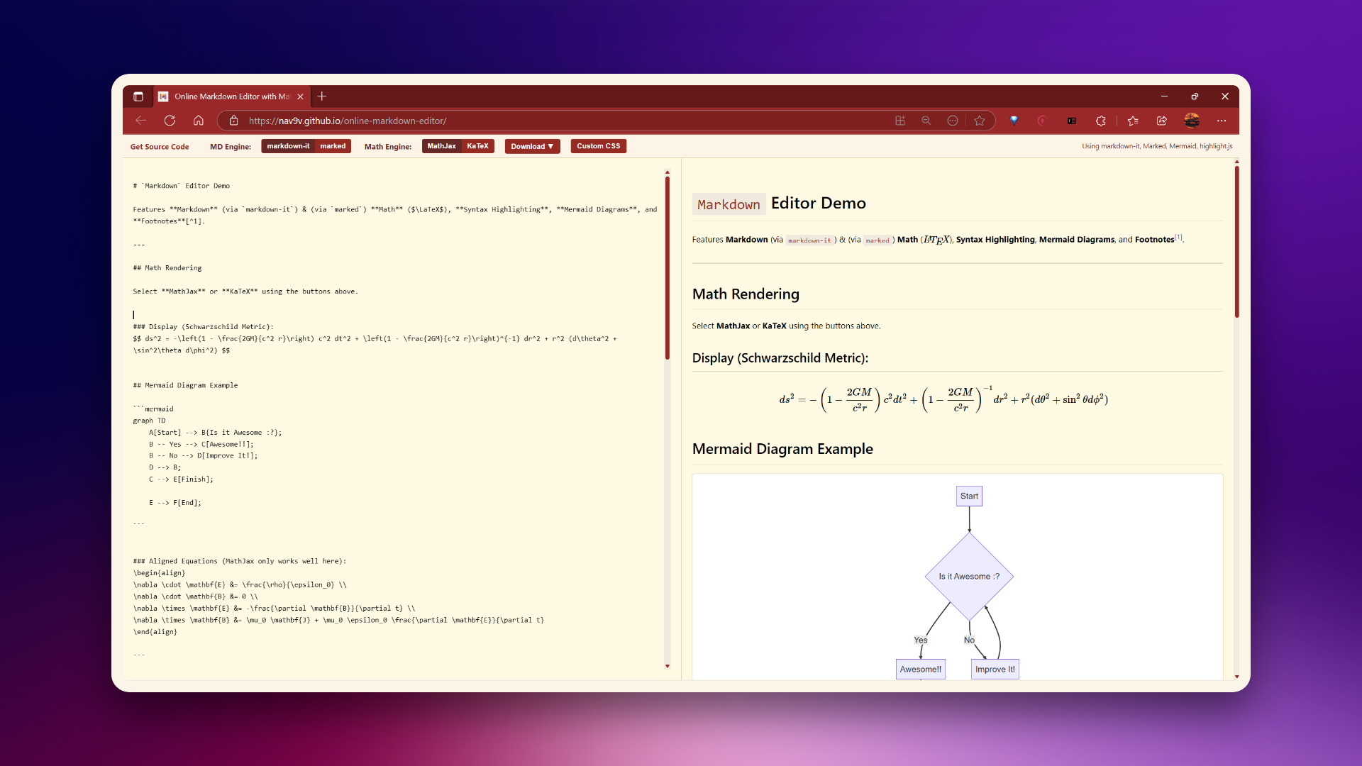 online-markdown-editor