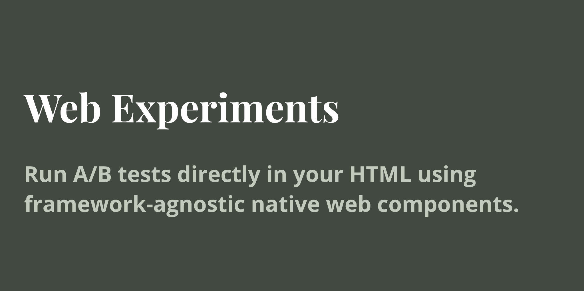 web-experiments
