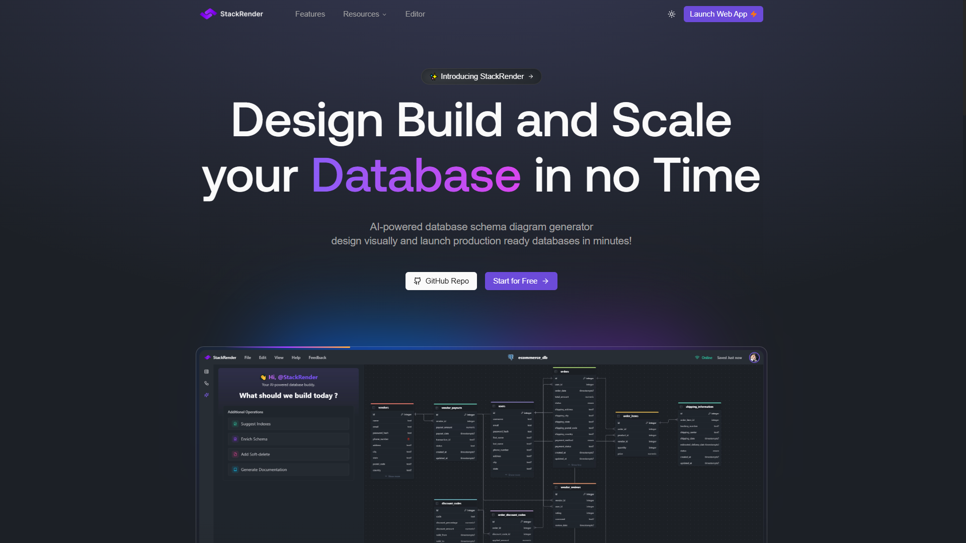 stackrender