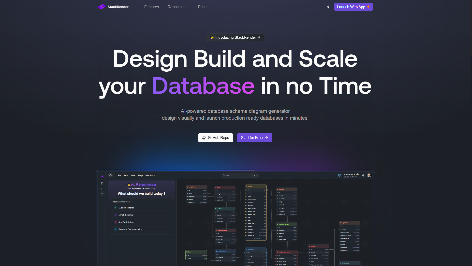 stackrender