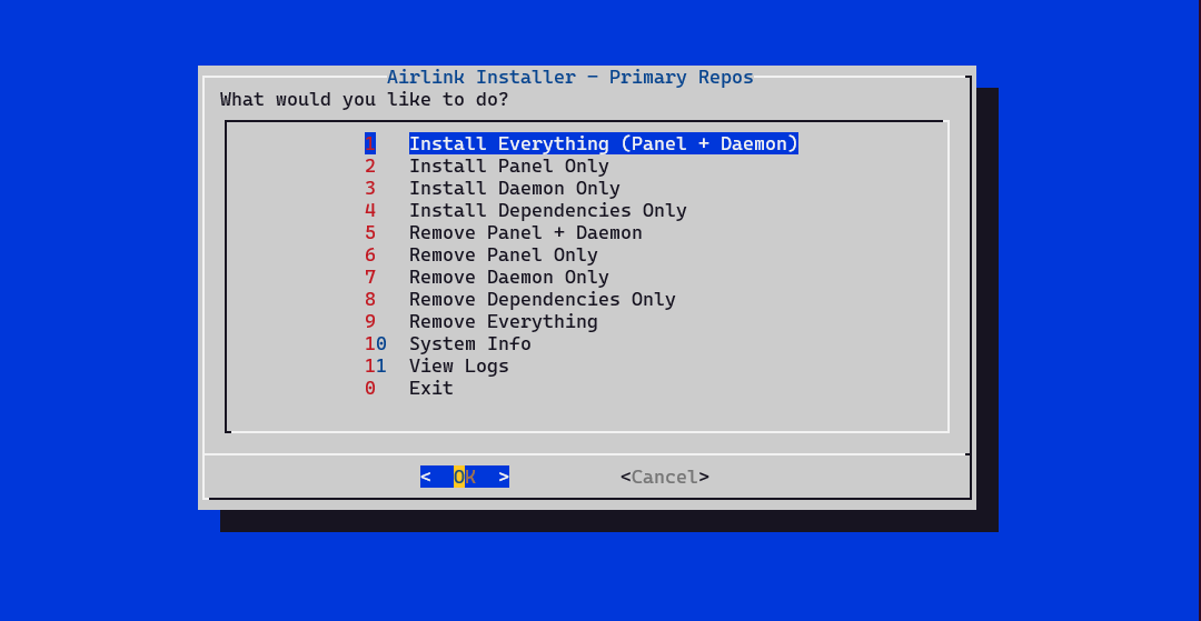Airlink-installer