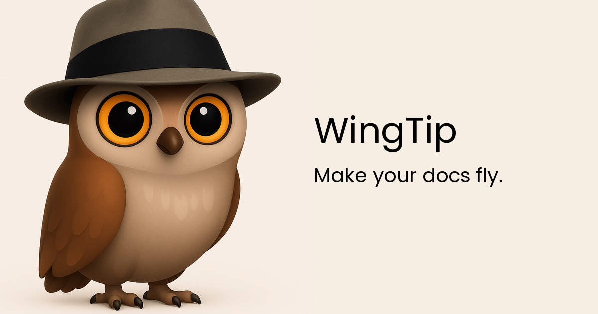 WingTip-Static-Site-Generator