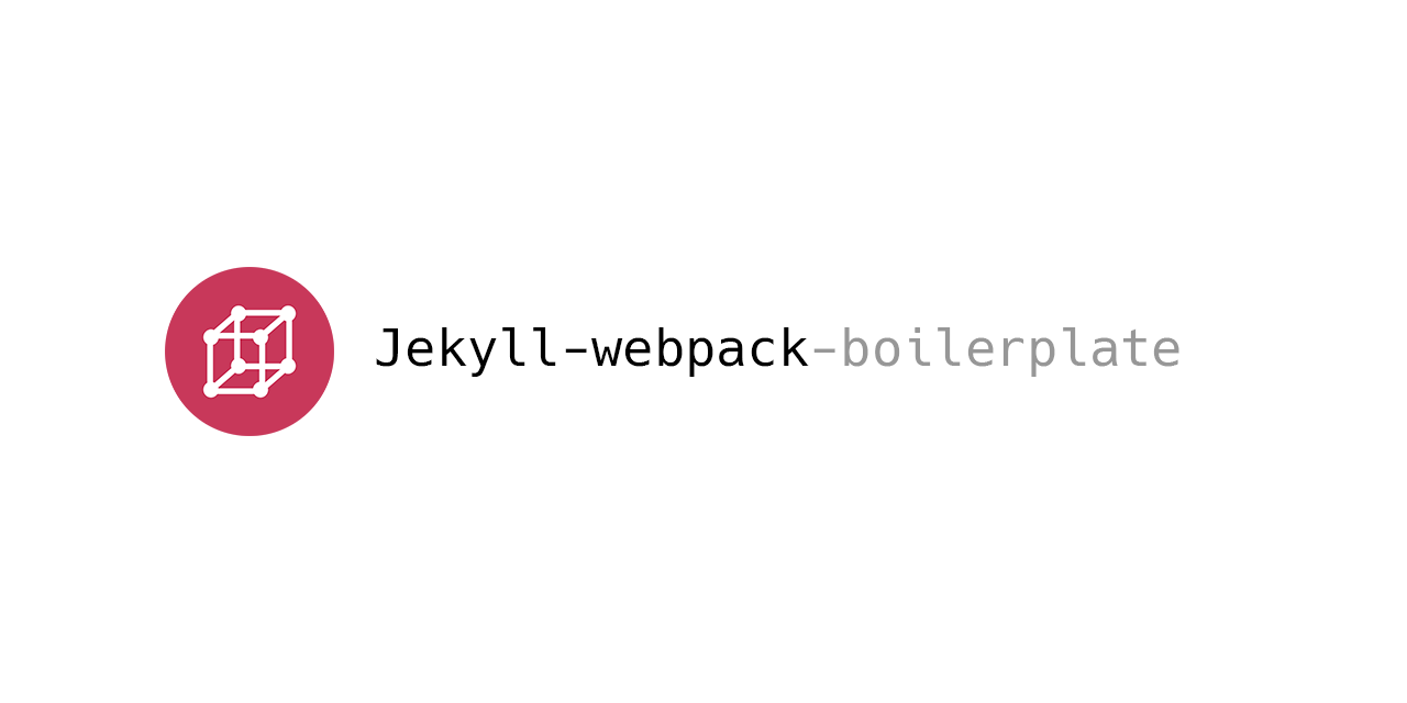 Jekyll-webpack-boilerplate