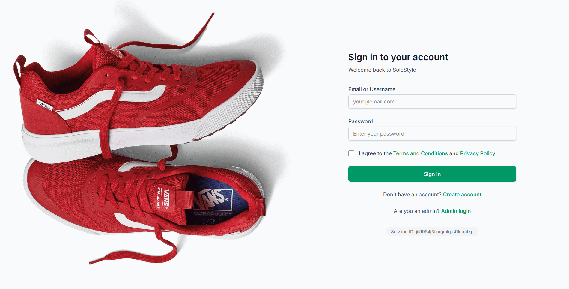 Simple-Shoe-Ecommerce-Website