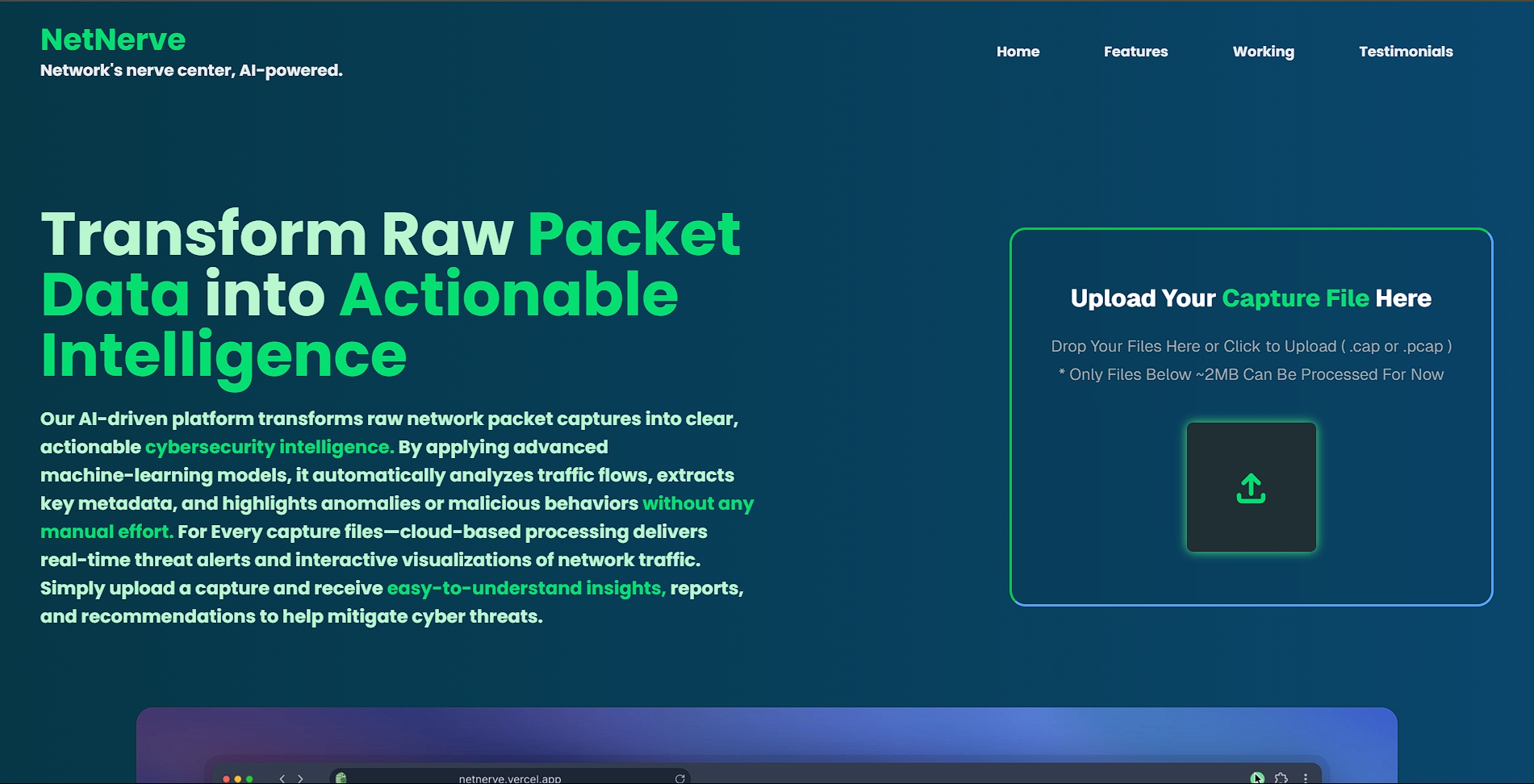 GitHub - bhat-shubham/Traffic-Analyzer-NetNerve-: Analyze Your Internet ...