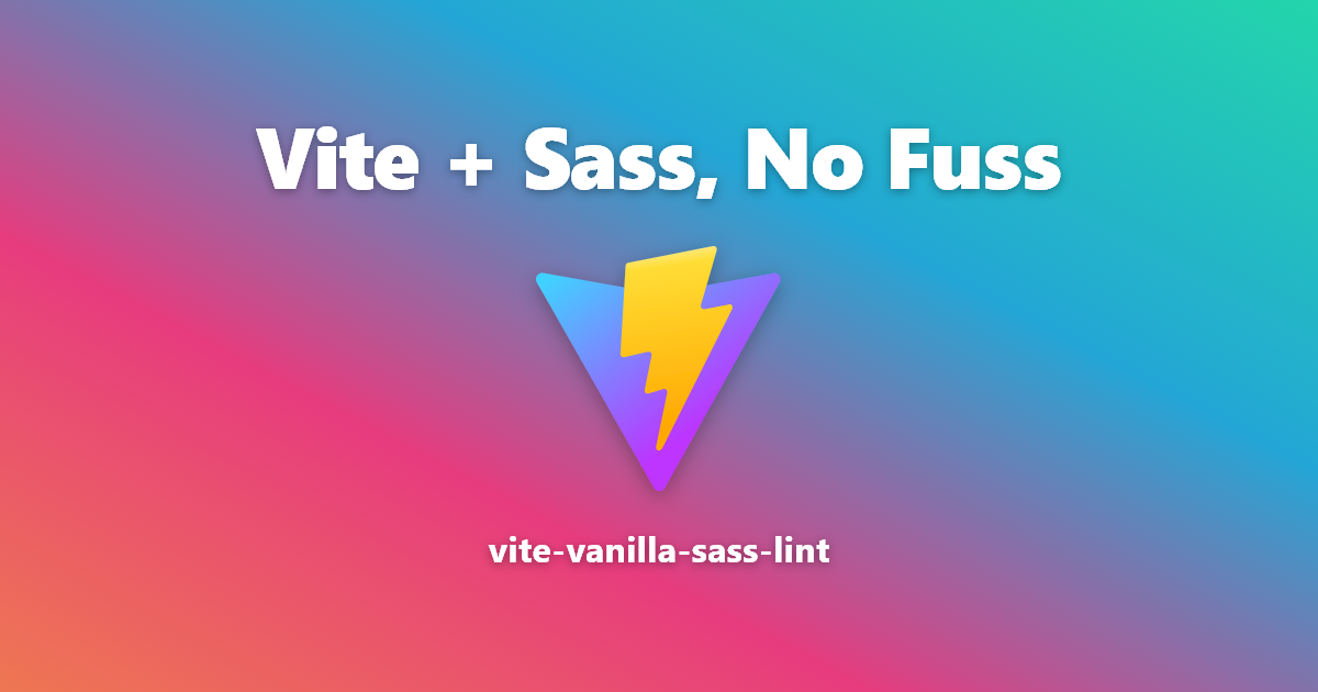 vite-vanilla-sass-lint