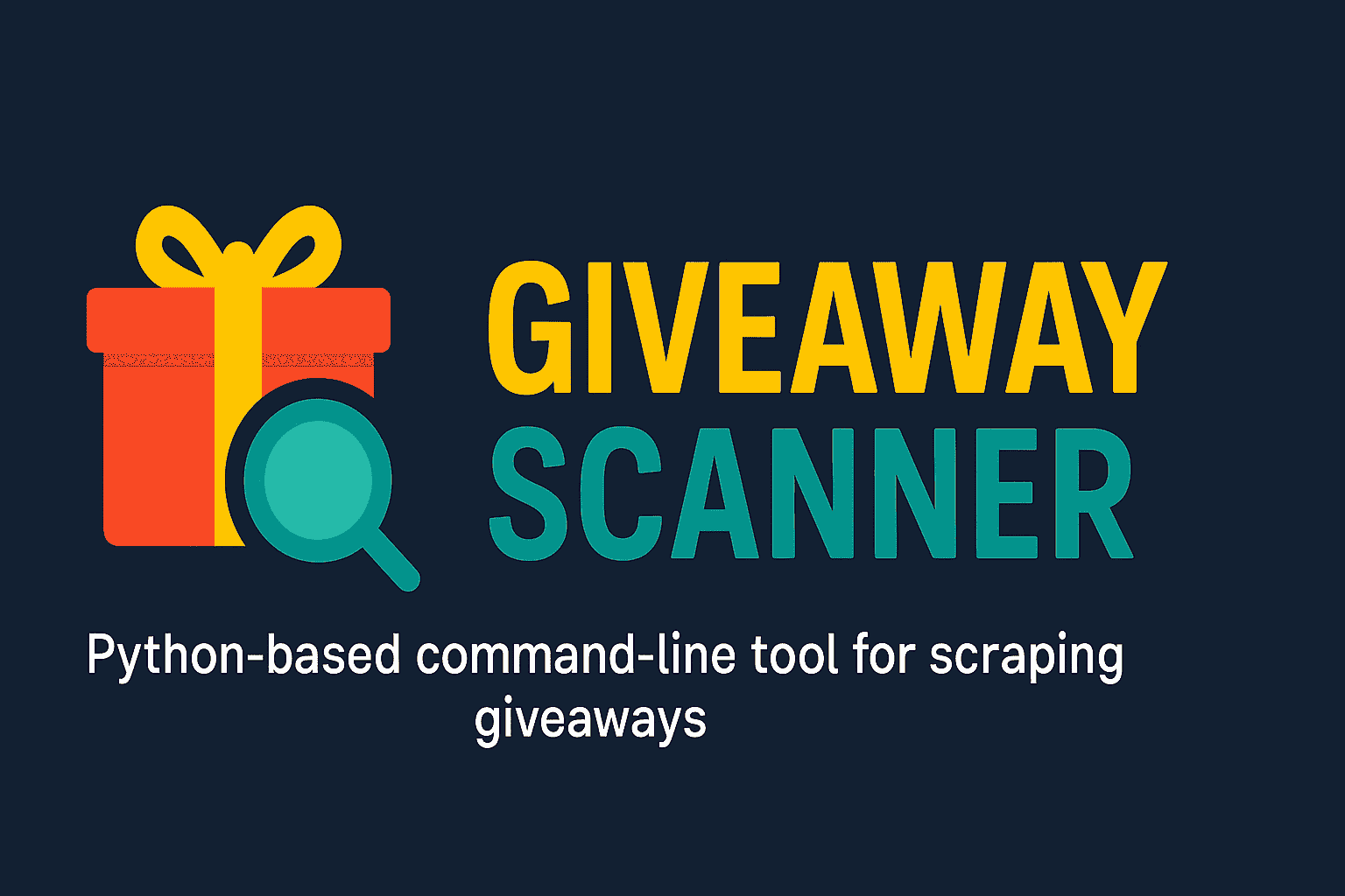 GitHub - Cr0mb/Giveaway-Scanner: A Python command-line tool to scan and ...
