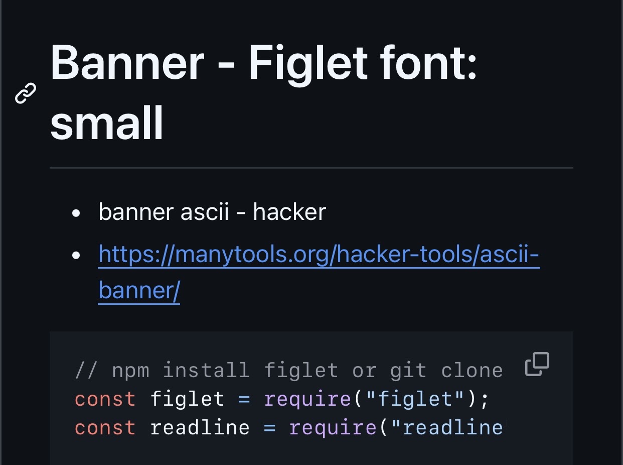 banner-figlet