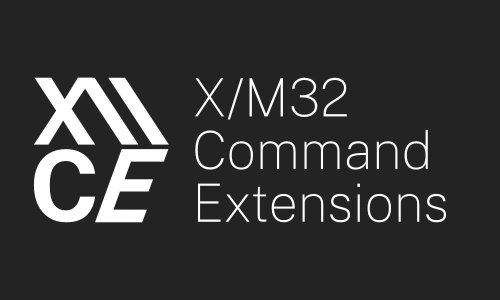 GitHub - 11SIGSEGV/XM32CE: XM32 Control Extensions. OSC Based ...