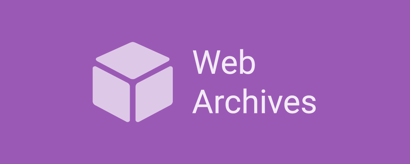 web-archives