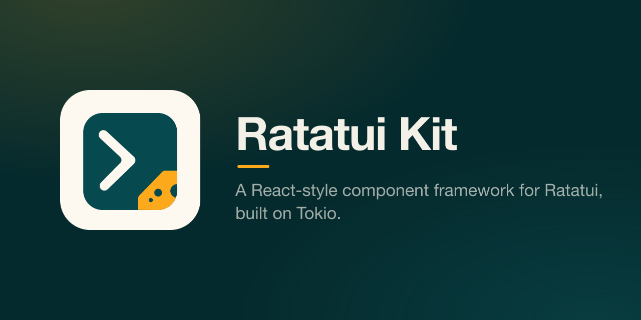 GitHub - yexiyue/ratatui-kit: Build component-driven terminal UIs in ...