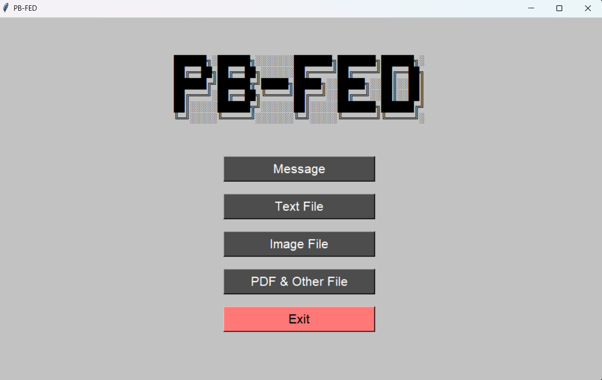GitHub - Abhiram-ARS/PB-FED: Password-Based Text & Image Encryption ...
